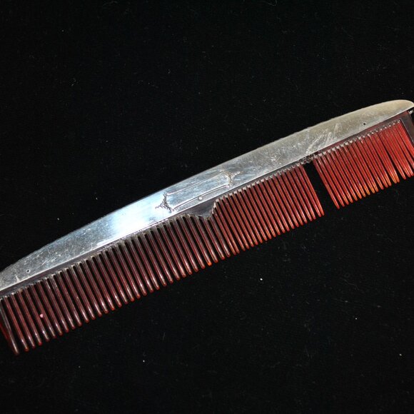 Antique Webster Sterling Silver Comb - Picture 1 of 11